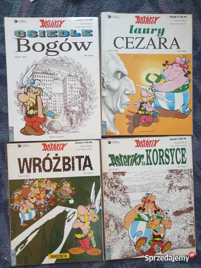 Asterix zestaw 30 albumów wydanie pierwsze pomorskie Gdynia