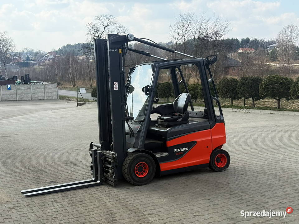 wózek widłowy elektryczny LINDE E25 przesuw