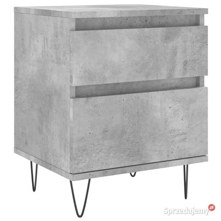 Szafka nocna szarość betonu 40x35x50 WM830676 mazowieckie Warszawa