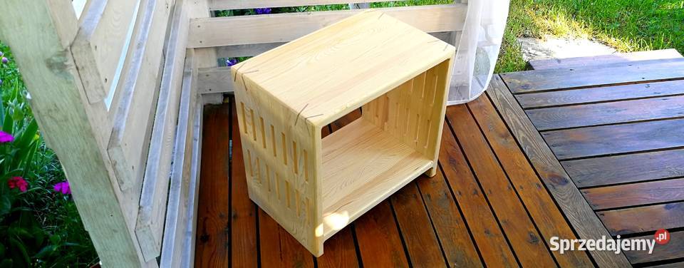 Ława drewniana stolik kawowy ławakostka Radków sprzedam