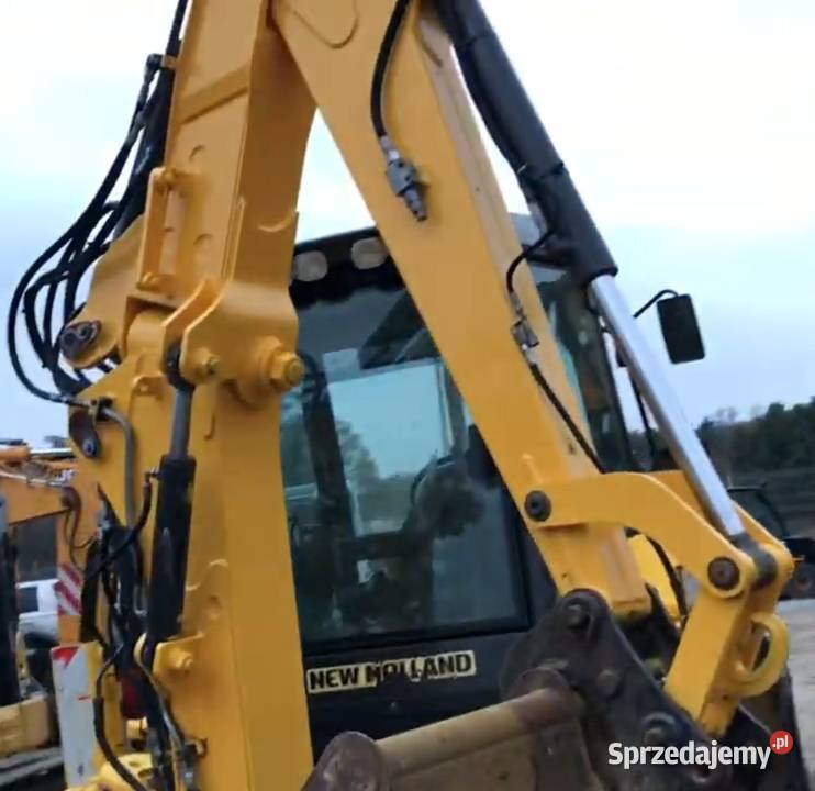 Koparko ładowarka holland b100c koparka 2014r Kroczyce