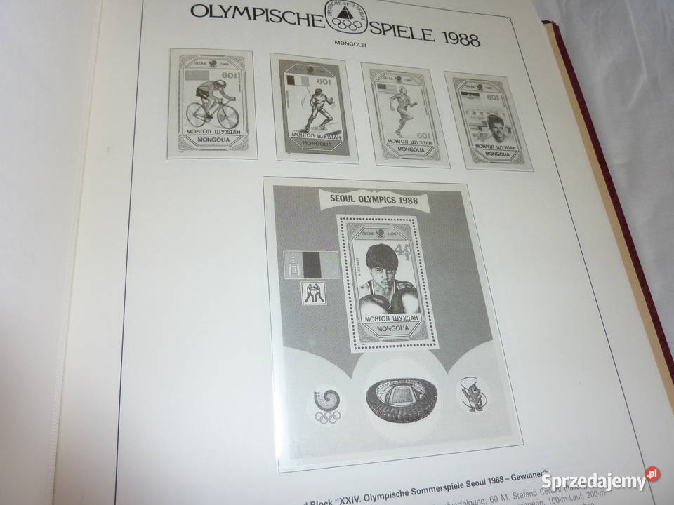 Schaubek Igrzyska Olimpijskie z 1988r Bukowno