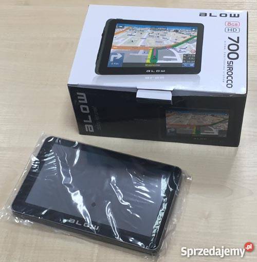 Nawigacja BLOW GPS 700 SIROCCO Mapa Europy GPS i akcesoria