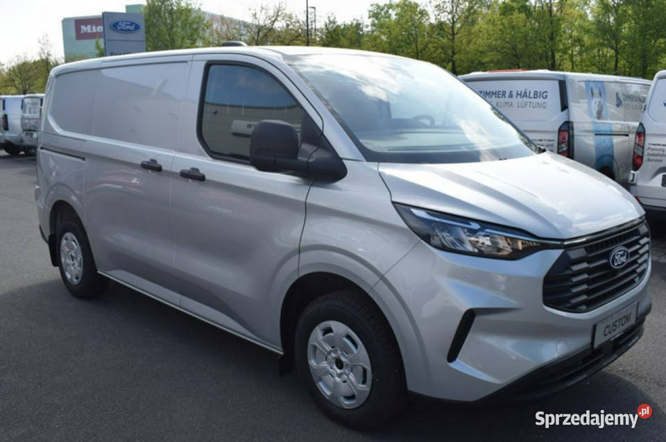 Ford Transit Custom L1 136 ręki Super Full Led 1km Szczecinek