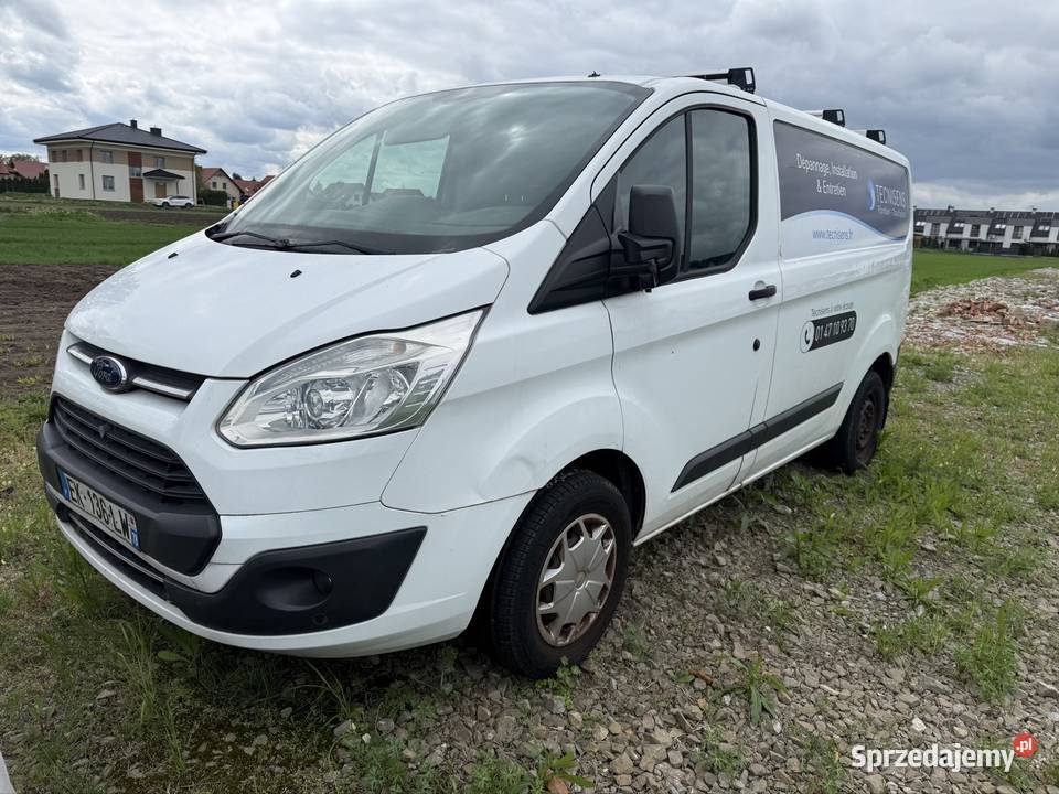 Ford transit custom uszkodzony silnik Tyczyn sprzedam