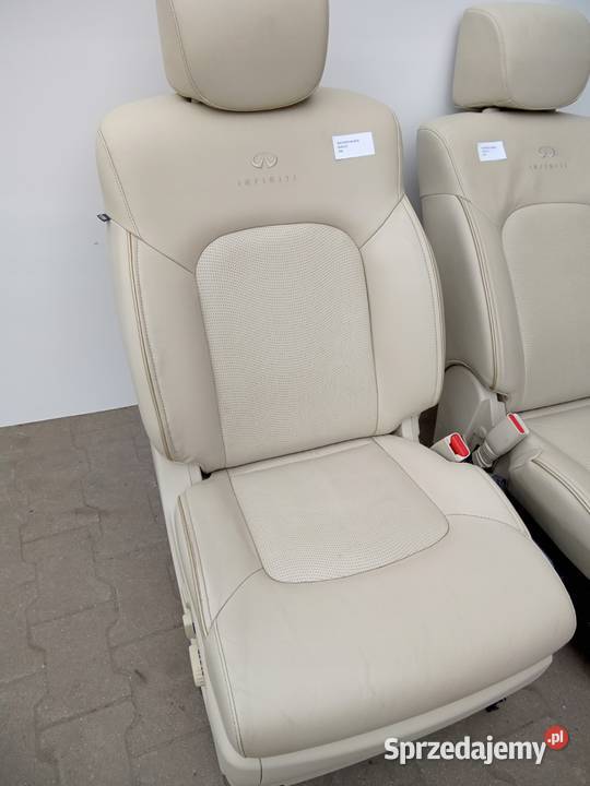 FOTEL LEWY PRAWY PRZÓD KIEROWCY INFINITI QX80 Części samochodowe Nowy Tomyśl