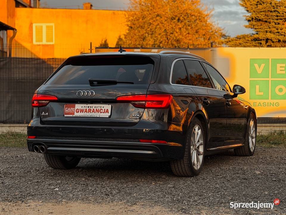 Audi A4 B9 30 Diesel Quattro 3xSline FullOpcja centralny zamek sprzedam