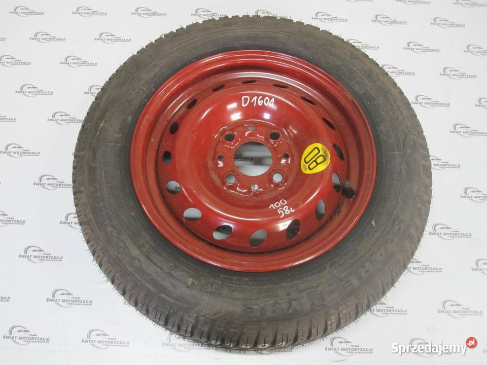 KIA PICANTO I koło dojazdowe 1358013 82M 4x100