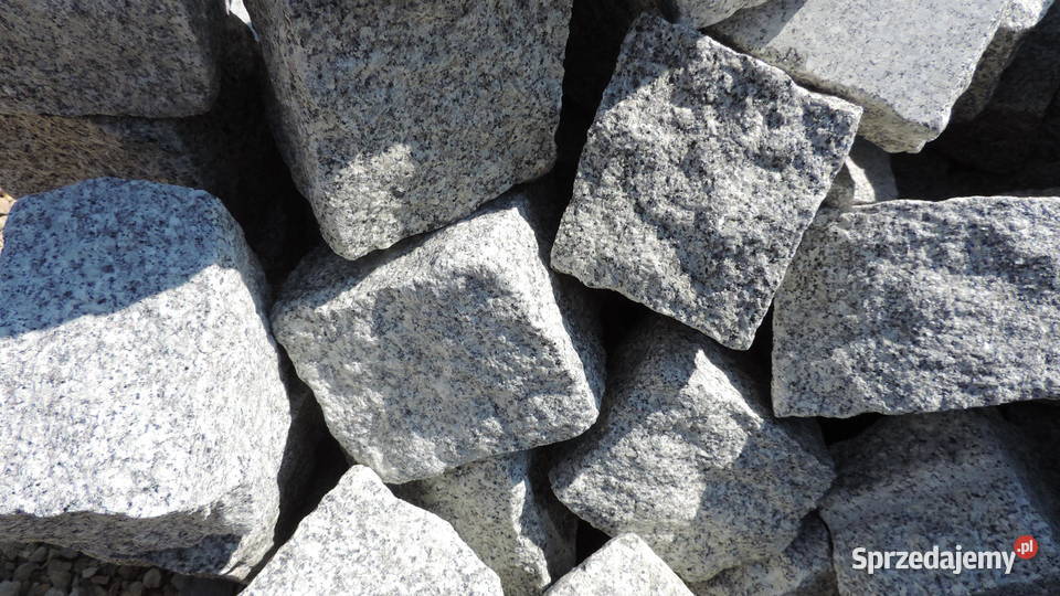 KOSTKA GRANITOWA SZARA Granit Piaskowiec Oświęcim sprzedam