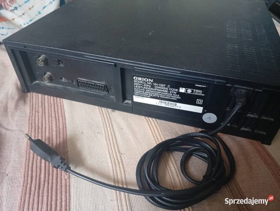 Magnetowidy ORION uszkodzone Oświęcim