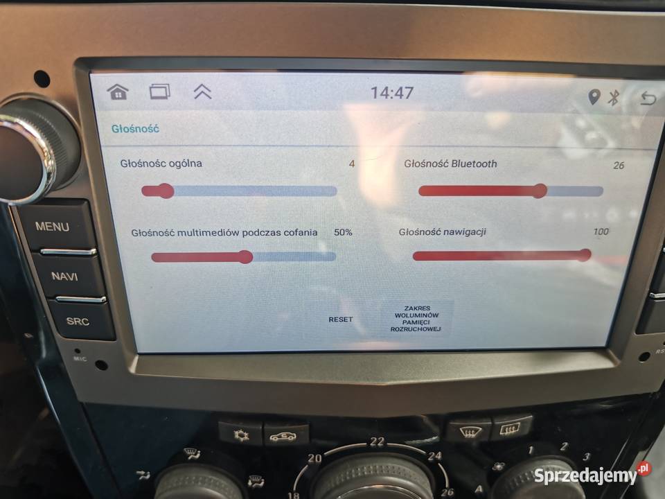 Radio Android 13 Opel Astra H 2GB 32GB GPS WiFi Bydgoszcz