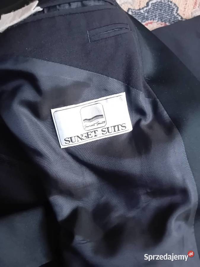 smoking klasyczny czrny firmy Sunset Suits Warszawa