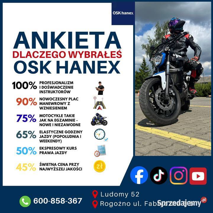 Kurs na prawo jazdy kat A Prawo jazdy kat A Oborniki