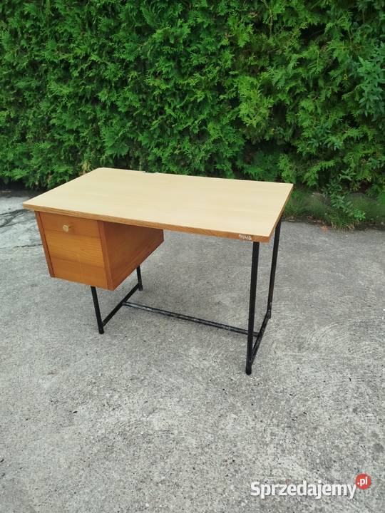 Biurko szkolne PRL Cepelia CISok 19751982 Opole