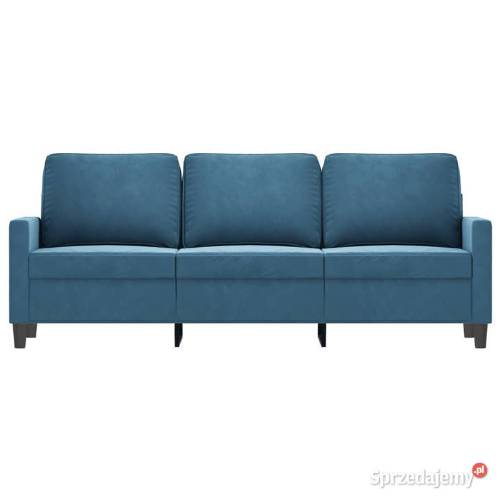 Sofa 3osobowa niebieski 180 tapicerowana Warszawa