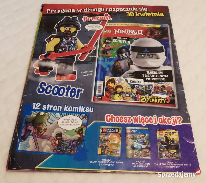 Lego Ninjago 32018 35 Książeczki dzieci czaso Czeladź