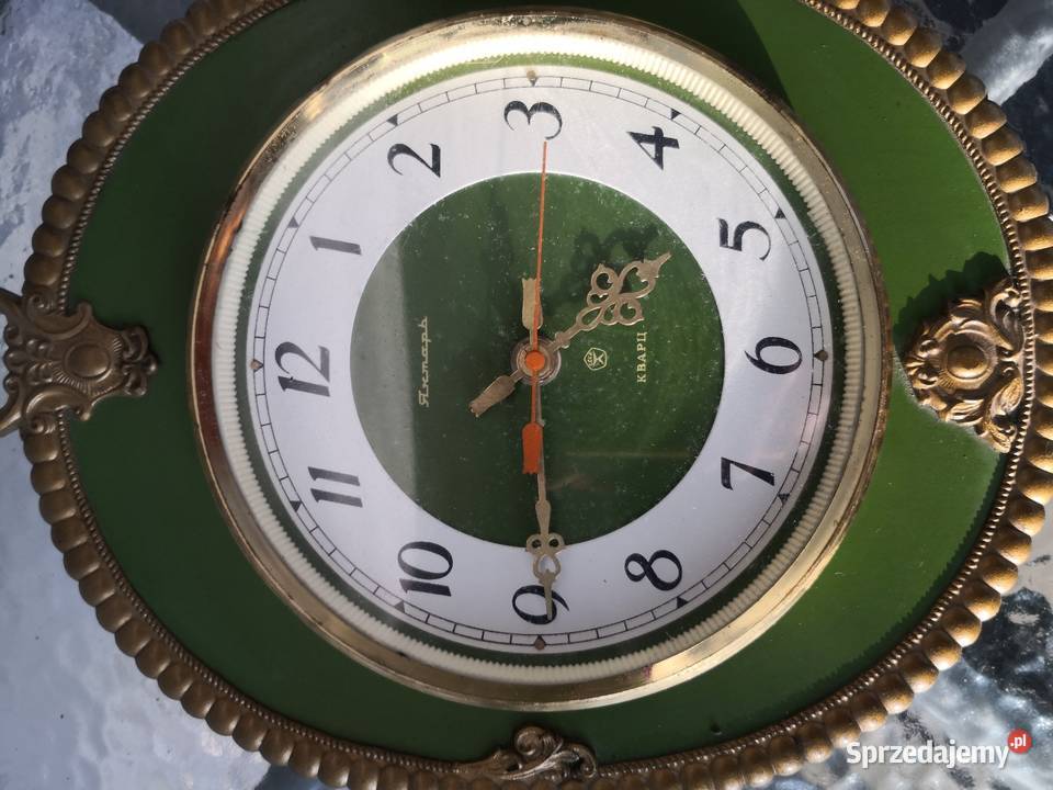 Stary Zegar Radziecki Jantar Dębica