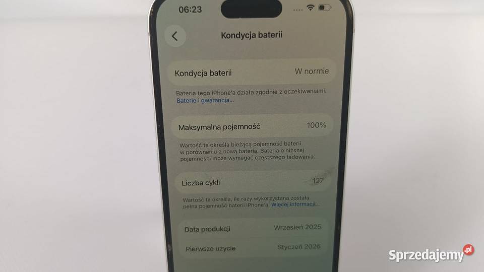 Smartfon APPLE iPhone 16 8128GB Katowice