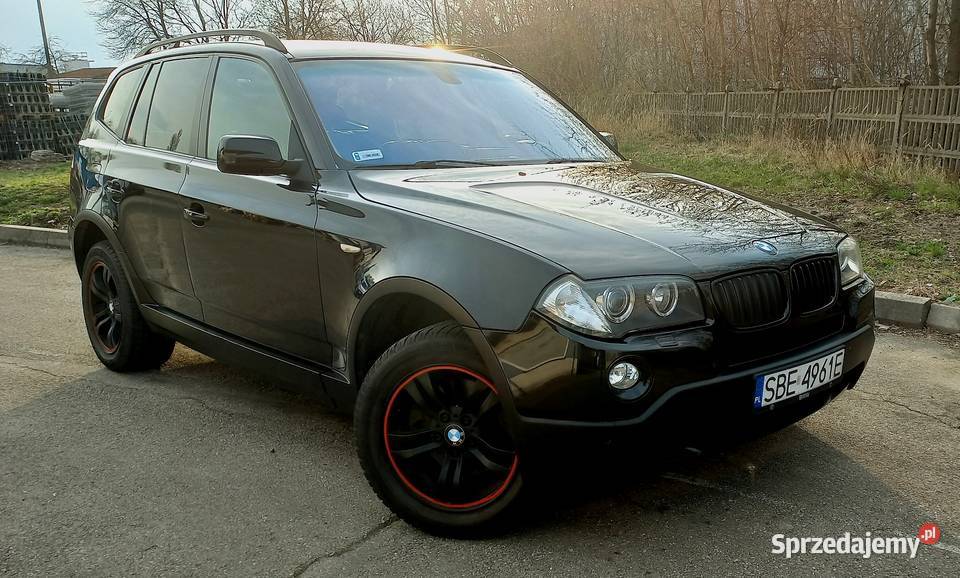 BMW X3 I E83 20d 177 08r Automat 218kkm skóra centralny zamek X3 Sosnowiec