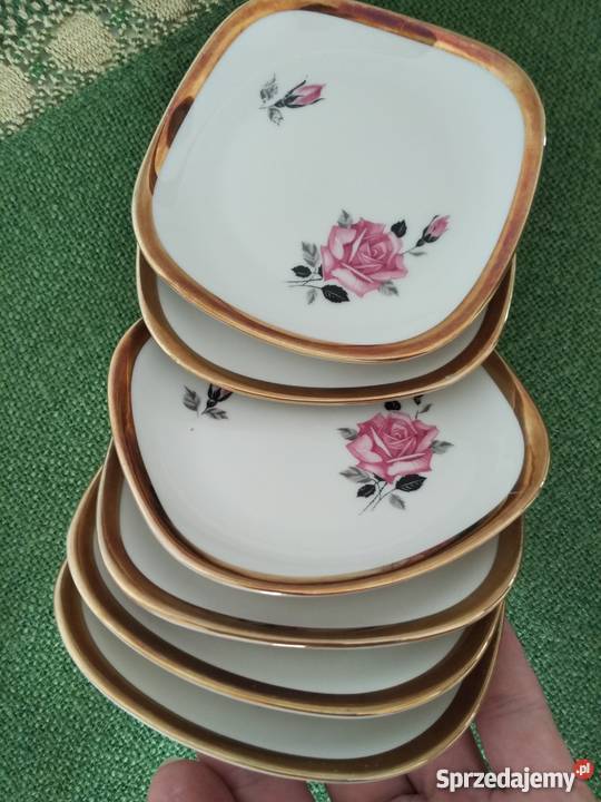 Dżemówki porcelana Bareuther Waldsassen 6 małopolskie Ropa