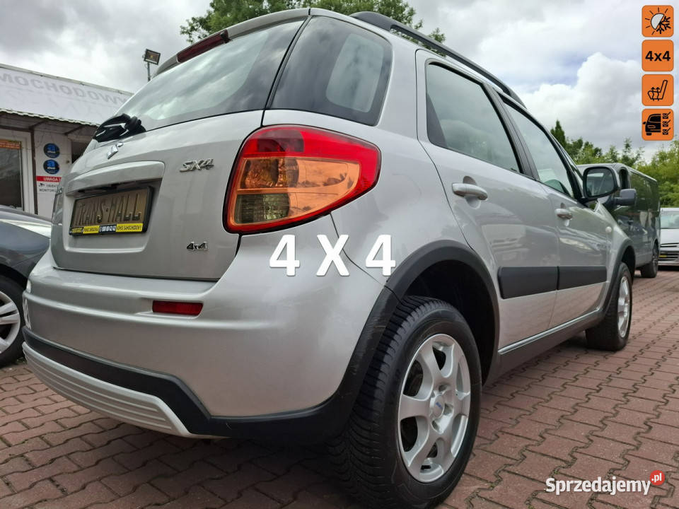 Suzuki SX4 16 Benzyna Napęd 4x4 Manual Klima kurtyny powietrzne Lublin
