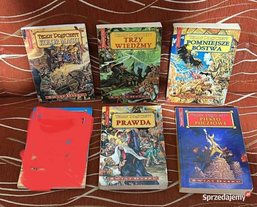 14 Świat Dysku Terry Pratchett 5 książek Poznań