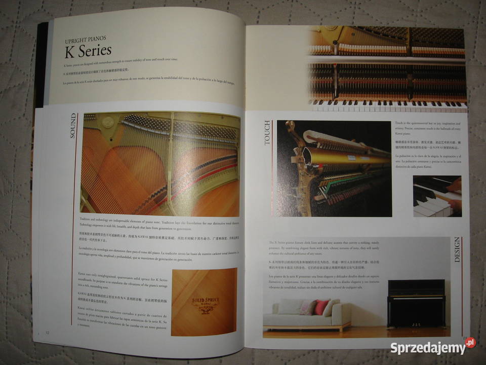 Kawai 2018 Products Catalogue katalog pianin i Kępice sprzedam