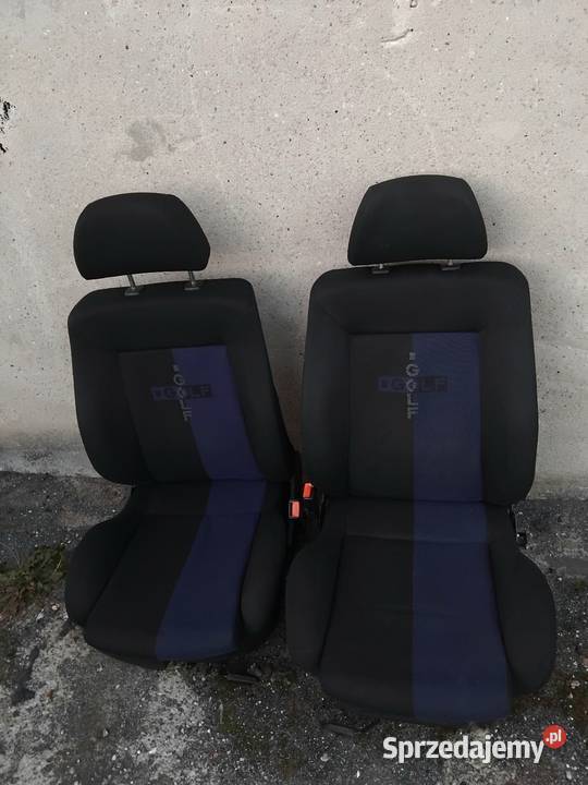 Fotele siedzenia kubełkowe Golf 3 III MK3 MKIII Grodków