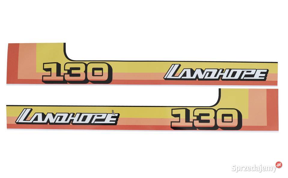 Naklejki Iseki TU130 Landhope sprzedam