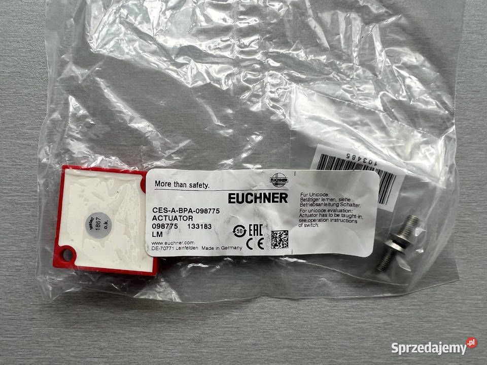 EUCHNER CESABPA098775 wyłącznik Safety NOWY Gliwice