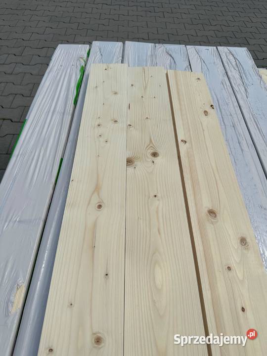 Deska deski podłogowa drewniana świerkowa świerk Prusice