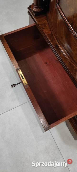 Piękna bieliźniarka słupek biedermeier antyk Łagów