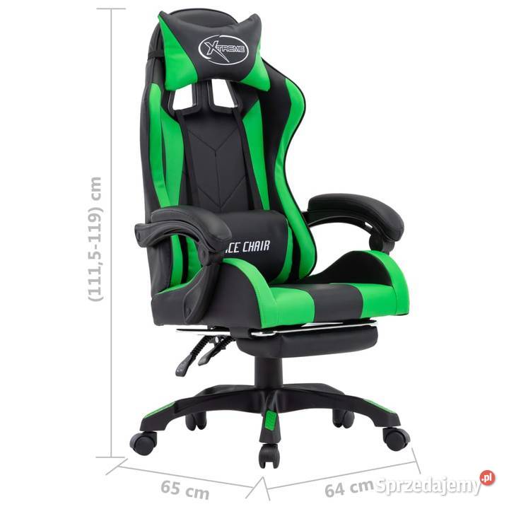 vidaXL Fotel gracza SKU287989 Warszawa