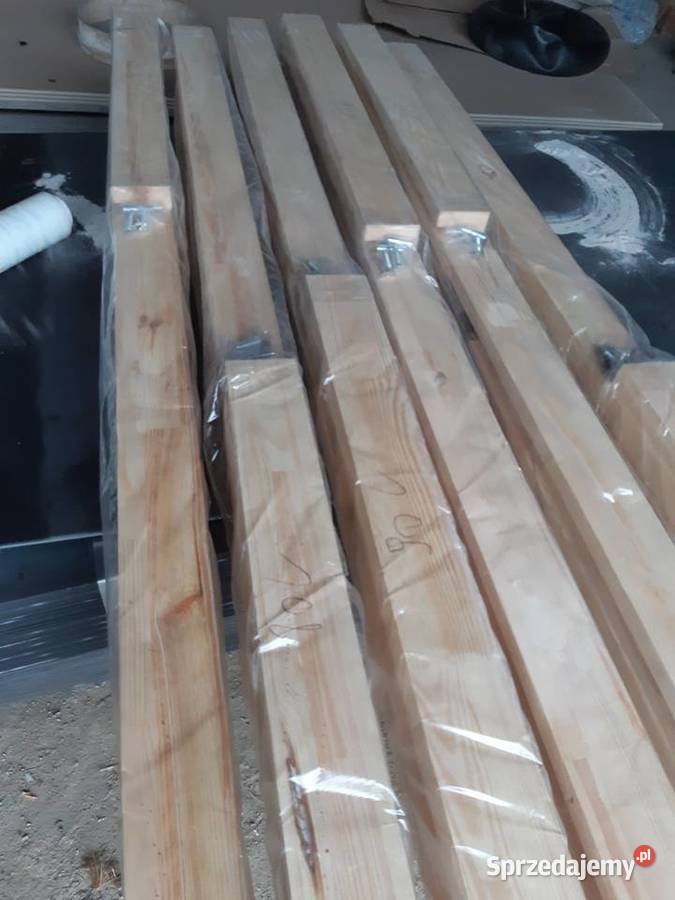 Ościeżnica drewniana 80L z uszczelka Budowa