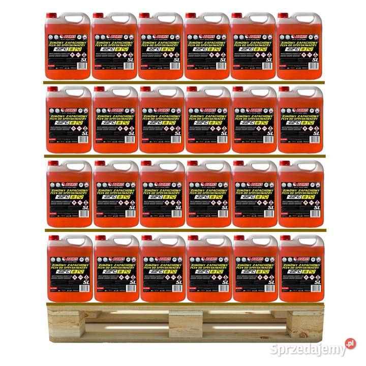 Zimowy płyn do spryskiwaczy 22C metanol 660L mazowieckie Mława