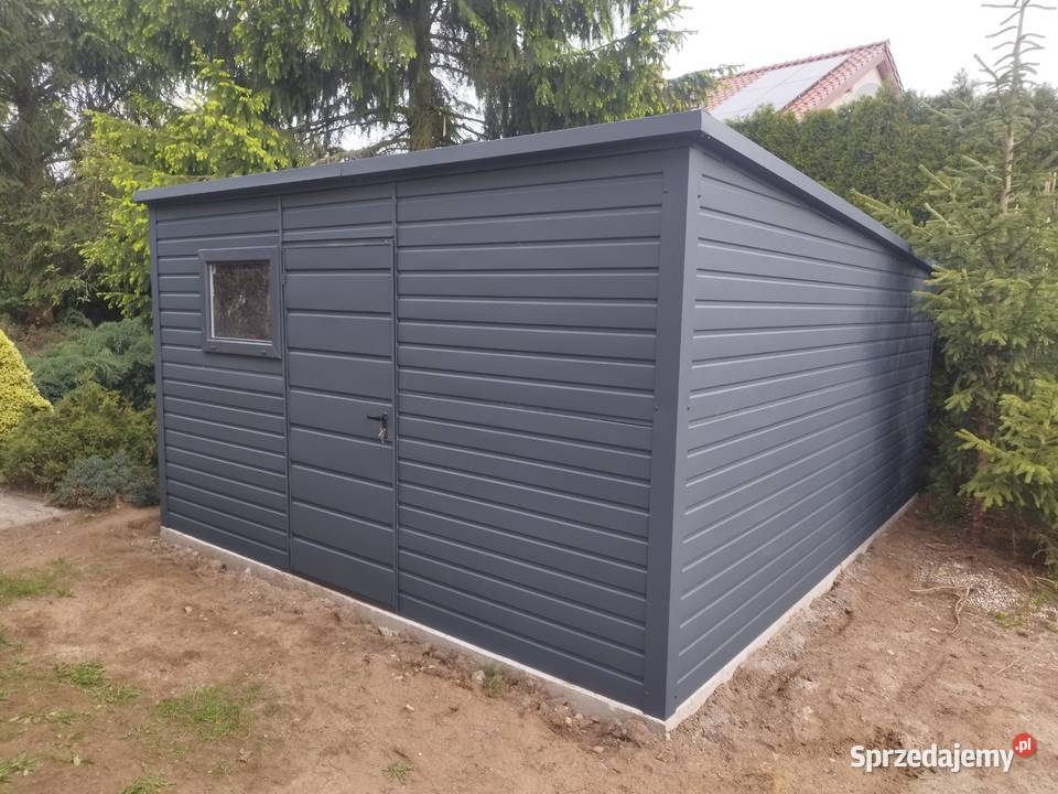 Garaż Blaszany 6x6 4x5 3x5 6x5 OCYNK Wzmocniony blacha Wrocław