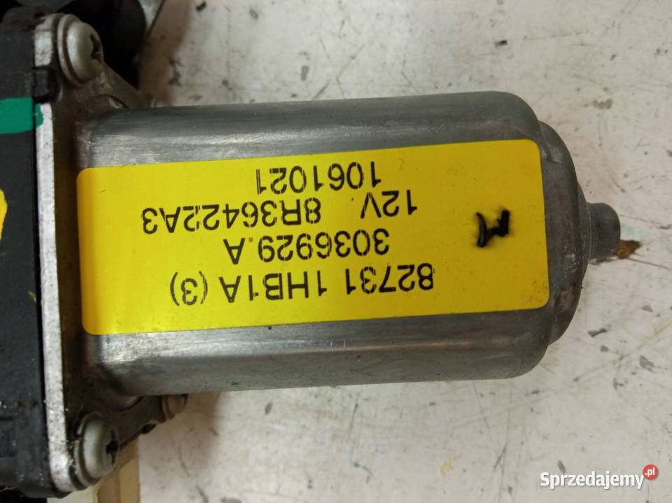 MECHANIZM SZYBY LEWY PRZÓD K13 827311HB1A Nissan sprzedam