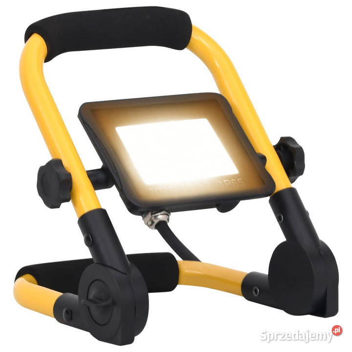 Reflektor LED z uchwytem 20 W ciepłe białe Warszawa