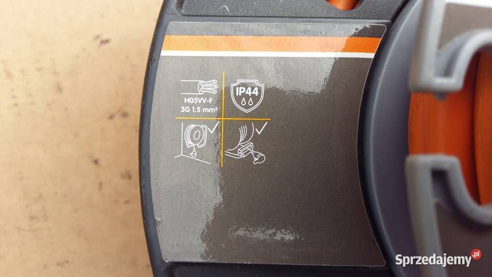 Przedłużacz bębnowy 50m 3x15mm 3000w