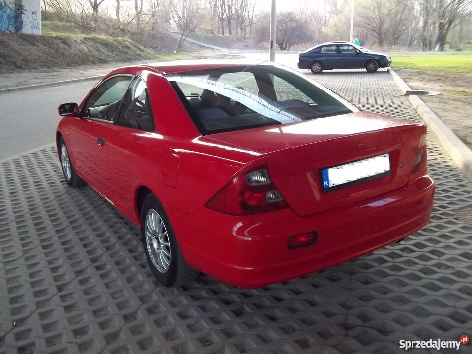 Honda Civic VII EM2 coupe sport 100 oryginał Warszawa