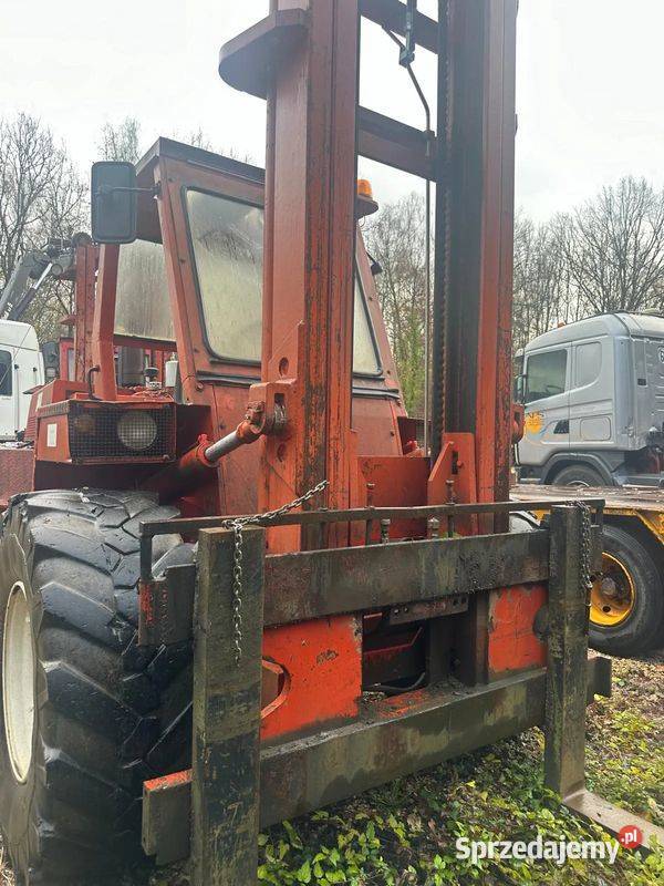 Terenowy Wózek Widłowy Widlak Przegubowy MANITOU Tymowa