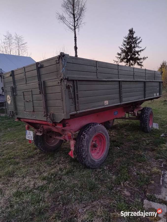 Przyczepa rolnicza Bruns 8t nieuszkodzony Babice