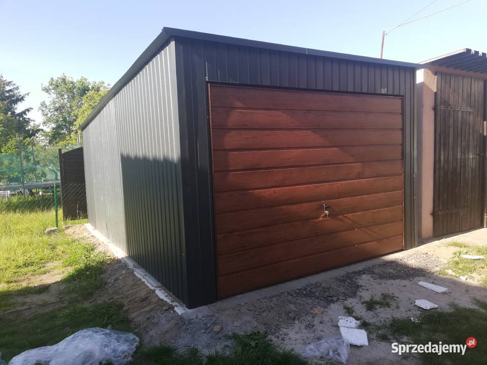 Garaż Blaszany Grafit Magazyny Kojce Wiata Hala samodzielny Wadowice