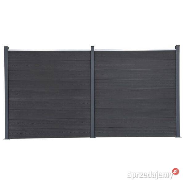 vidaXL Zestaw paneli ogrodzeniowych szary Warszawa