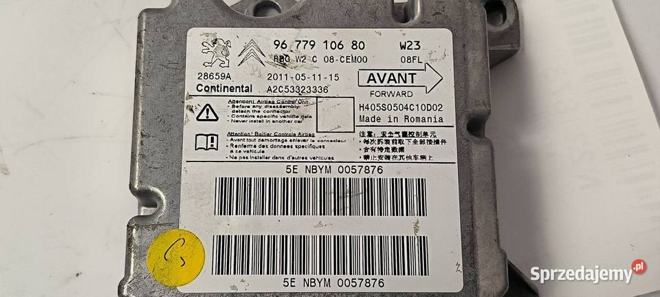 MODUŁ PEUGEOT 508 9677910680 Lipno