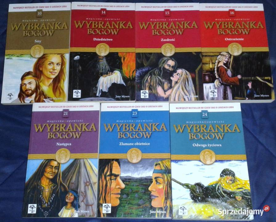 Wybranka bogów 13 Tomów Jane Mysen