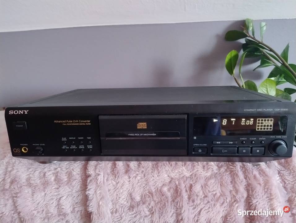 Odtwarzacz CD sony cdp xe 800 z pilotem Trzebuska
