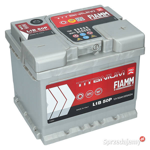 Akumulator Fiamm Pro 12V 50Ah 520A P FTP50N Jelcz-Laskowice