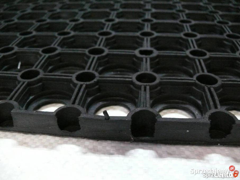 Wycieraczka gumowa ażur DOMINO PLASTER MIODU Mińsk Mazowiecki