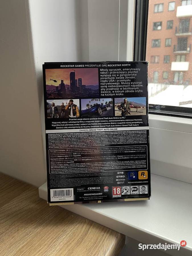 Grand Theft Auto 5 PC Box Kraków